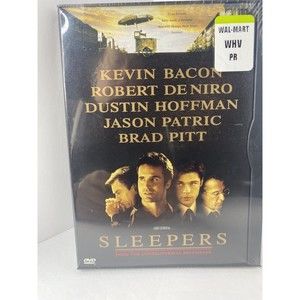 Sleepers (DVD, 1997) With Snap Case Bacon Deniro Pitt Hoffman, NEW